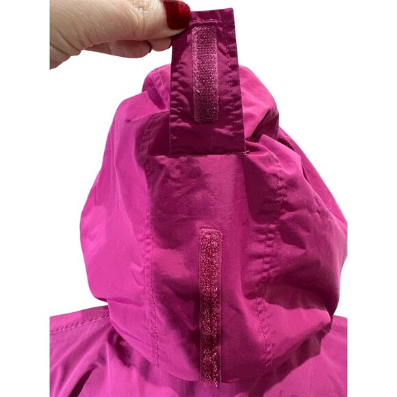 L.L.Bean Jacket Womens Size M Purple Hooded Lightweight Full Zip Outdoor - Picture 11 of 14